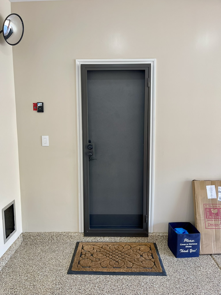 slim line security door, security screens for doors